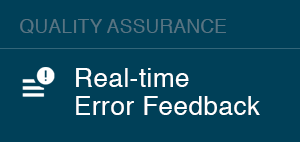 Real-time Error Feedback-QA
