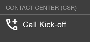Call Kick-off-CSR