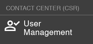 User Management-CSR